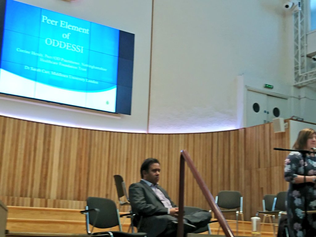 NELFT's tweet photo. Now we welcome @hendy_corrine from @NottsHealthcare talking about the peer element of the #ODDESSI programme! #pod4nhs https://t.co/F1NysNxbro