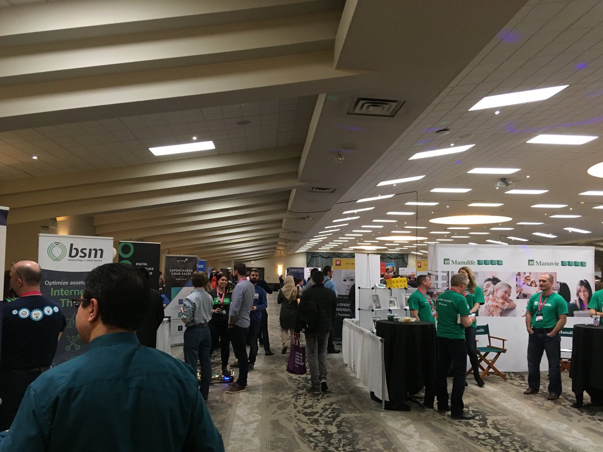 DarylAmodan's tweet photo. Thank you @Communitech for an amazing event last night. #TechJam18 was awesome possum! https://t.co/xEi2l40Dyn