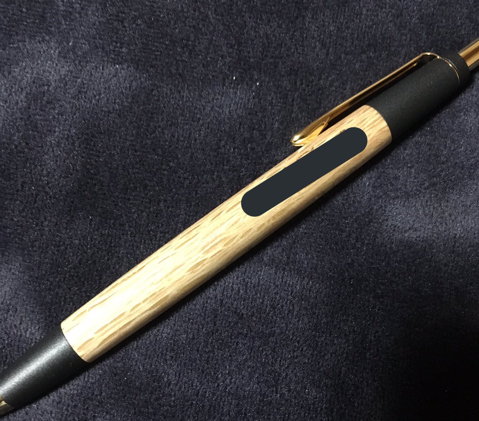野原工芸 樫 かし スタンダードボールペン （紫檀のボールペン