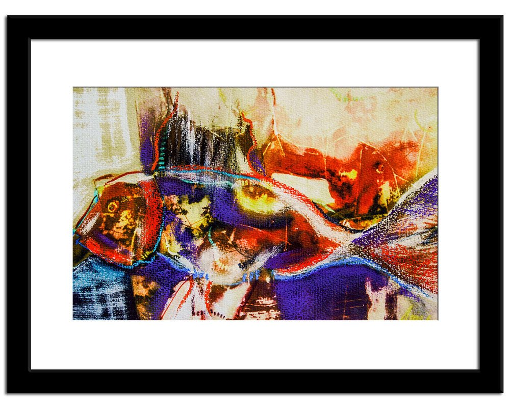CcreationssART's tweet photo. Original Art Pastel Abstract Painting - Nautical Art Fish, Modern art, Kitchen art print https://t.co/cTvih76ypT #etsy #oiloncanvas https://t.co/DDQku95hUd