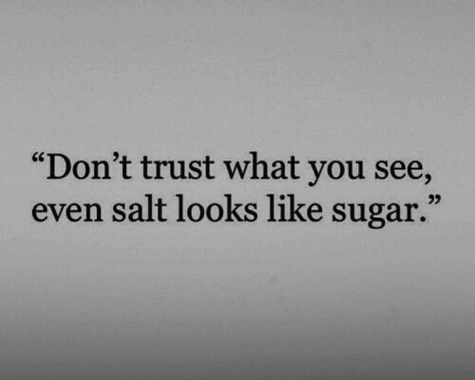 RaufSultan's tweet photo. Trust.... https://t.co/haXBRGlNRV