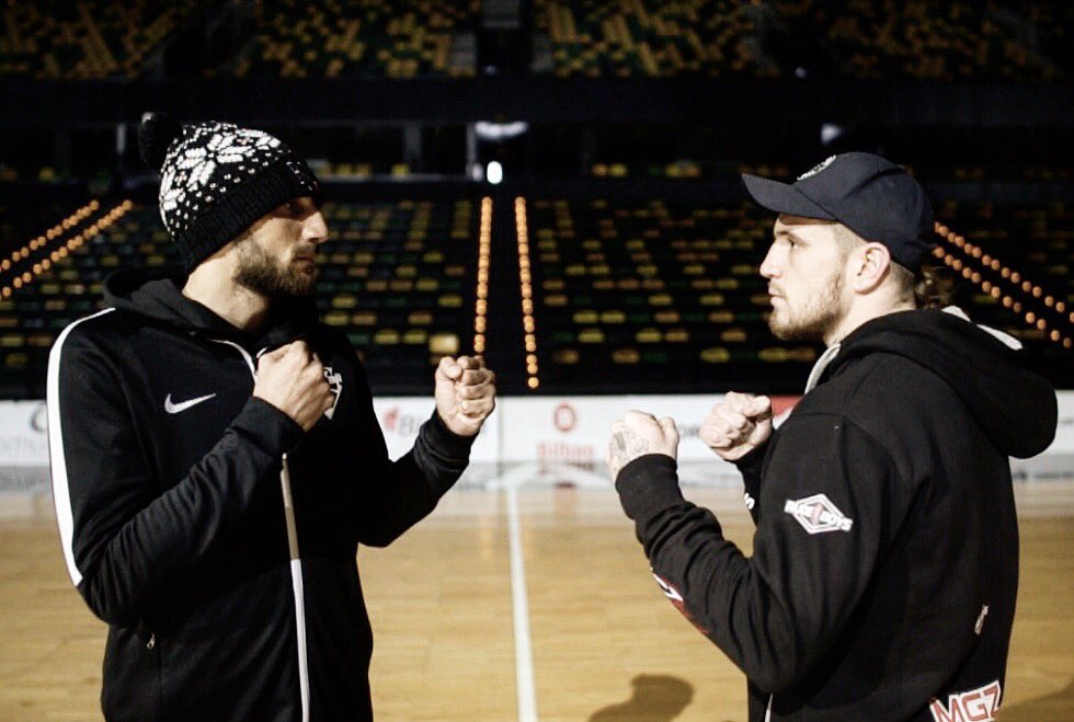 Empieza la cuenta atrás. Cara a cara con <a href="/BradleySkeete/">Bradley Skeete</a>. En menos de un mes batalla en Bilbao....que ganas !!!!!!!!💪