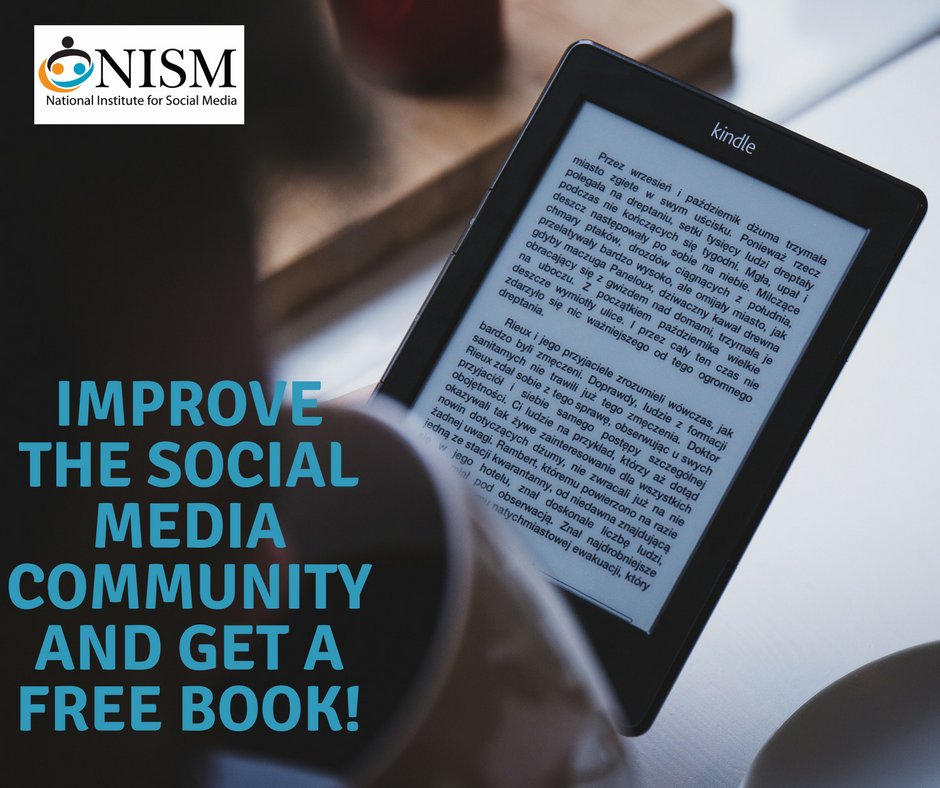 nismonline's tweet image. Help to improve how we learn about and evaluate the value of social media in the workplace and earn a FREE eBook! bit.ly/2F7xwkw #socialmedia #jobstudy
