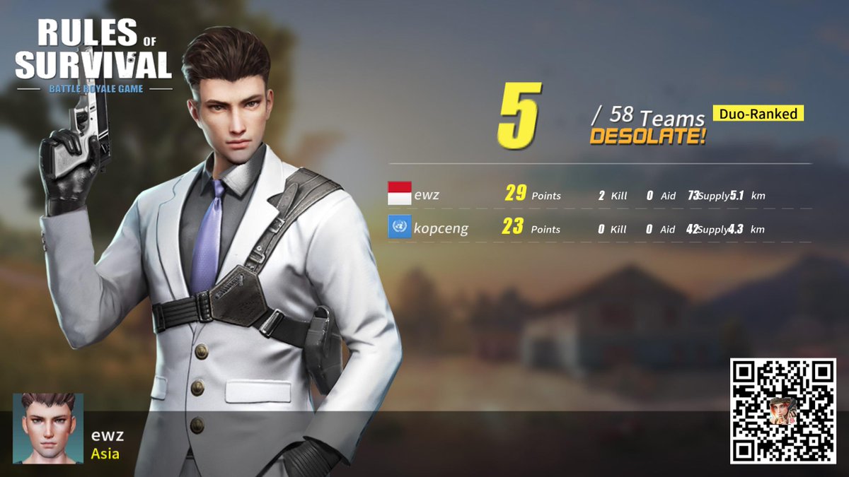 ewaldoazhari's tweet photo. #RulesofSurvival https://t.co/mc8ypdpkWQ