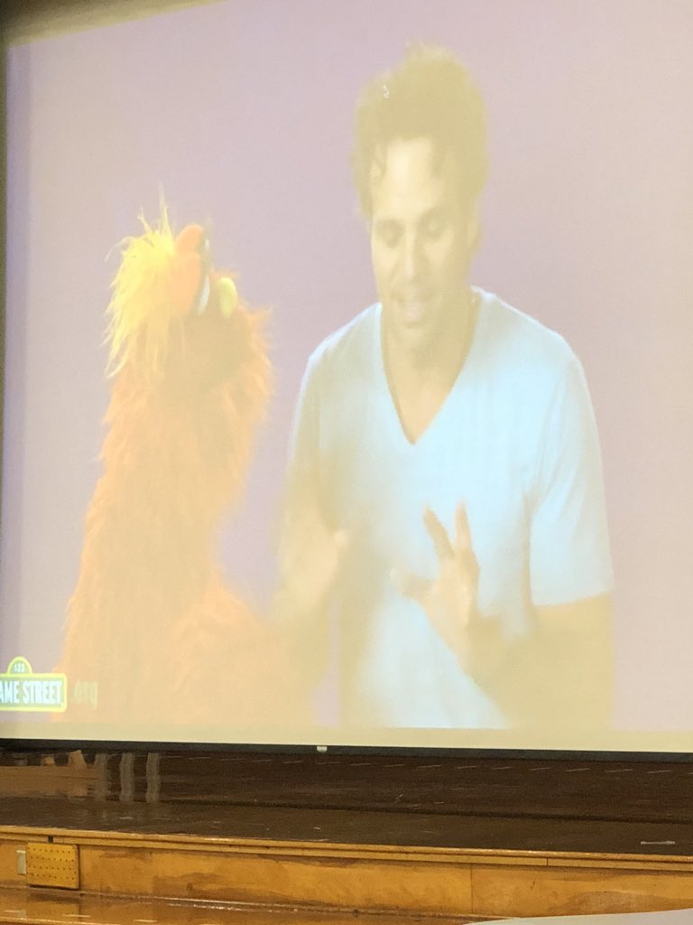kellyfeimster's tweet photo. @JCHS_Library engaging @RSSinformation 6th graders with a #sesamestreet clip about empathy. #designprocess #rssmaker #rssmedia https://t.co/3Nr9eclNzF