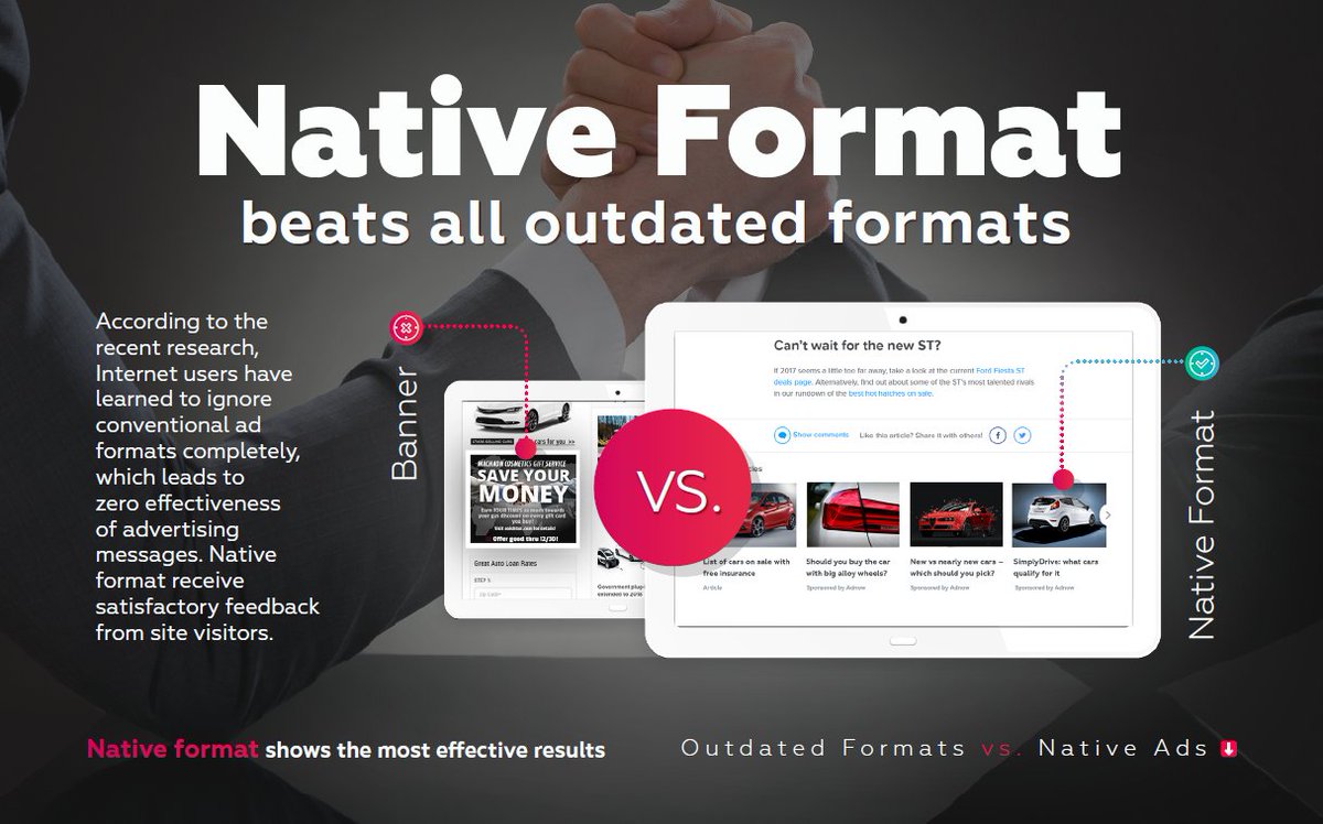 Adnow On Twitter Web Users Have Become Immune To Banner Ads And
