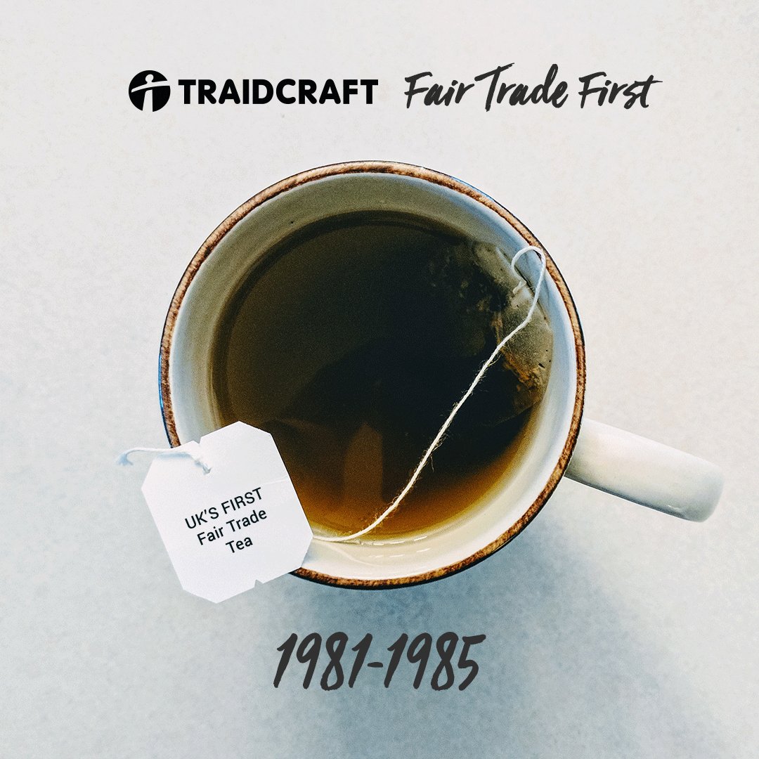 transformtrade_'s tweet photo. Do you know what we were busy doing between 1981 and 1985? We were introducing the very first fair trade #coffee #tea & #chocolate to the UK! Stop our fair trade coffees, teas and chocolates now: https://t.co/25NQRe26c7 #FairtradeFortnight #FairtradeFirsts https://t.co/n6pB9D95xp