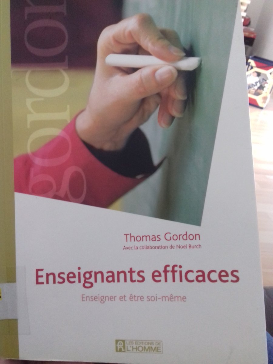 de_segpa's tweet photo. Pause vacances, j'en profite aussi pour conforter, améliorer ma pratique de classe avec #thomasgordon #enseignantsefficaces emprunté à @canope_49 https://t.co/vWSZn4uXeW