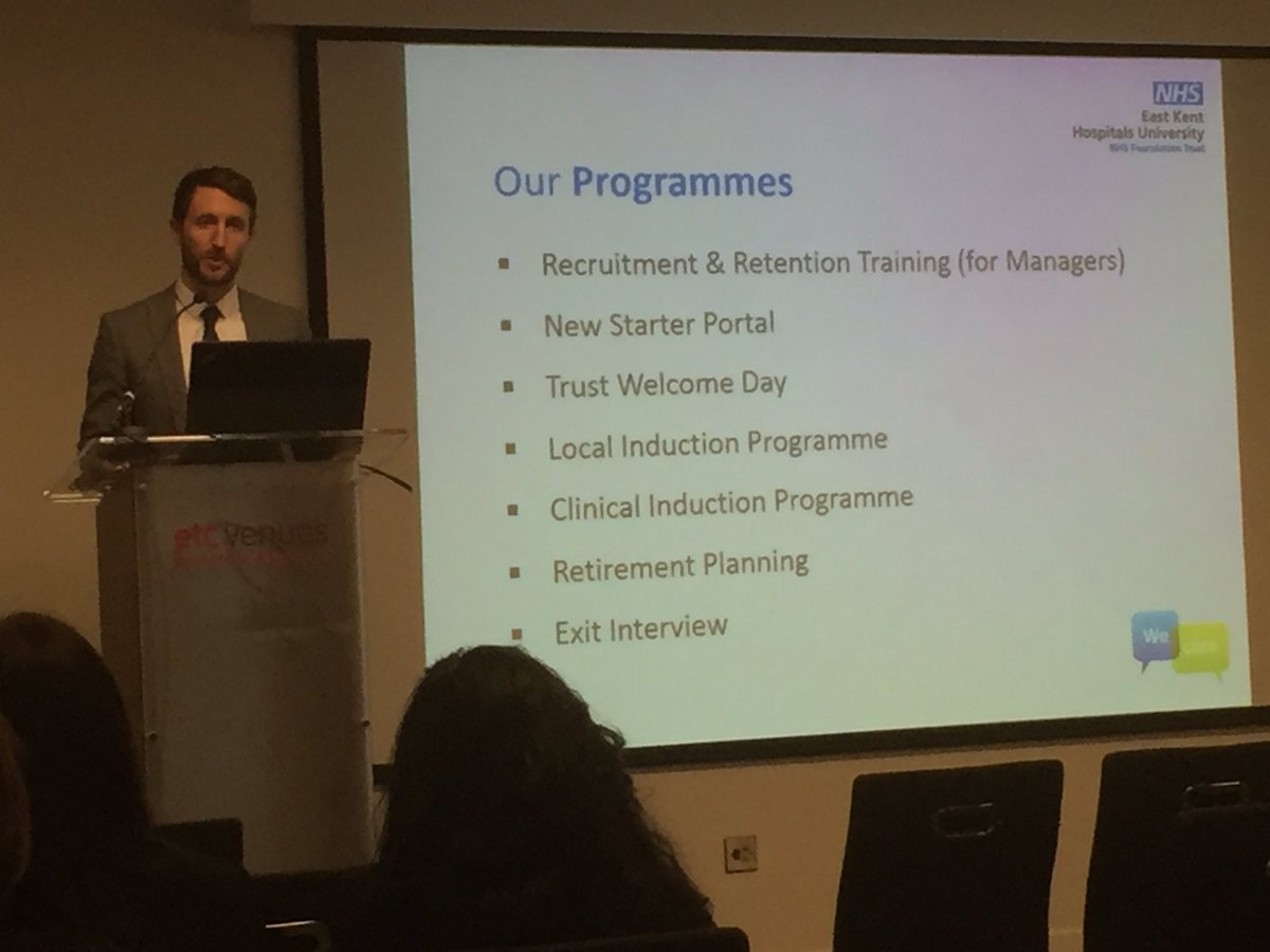 CorinnePower's tweet photo. New Starter retention success story giving us a lot to think about #ignursing18 thank you East Kent and Robert Fordham! https://t.co/4PP94Hnnfo