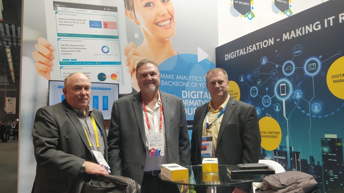 subex's tweet photo. John Brooks, VP - Product Management at Subex with Troy Morley &amp; Karl Whitelock from Stratecast Operations | Frost &amp; Sullivan

Thanks for visiting us.

@JBAnalytix @TroyMorley https://t.co/mCzxbhFXco