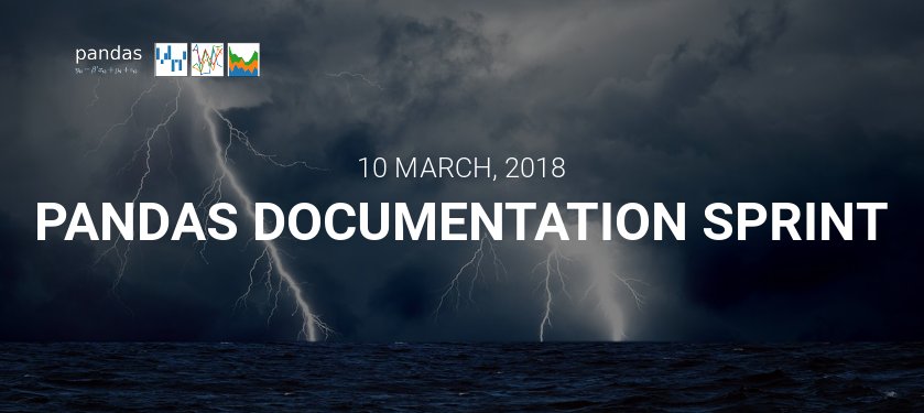 ThePSF's tweet photo. On the 10th of March, #Python user groups all around the world are joining forces to make #Pandas documentation the best of any software library. Are you in? https://t.co/nmOhnJOOaF https://t.co/lX5o4IyYYW