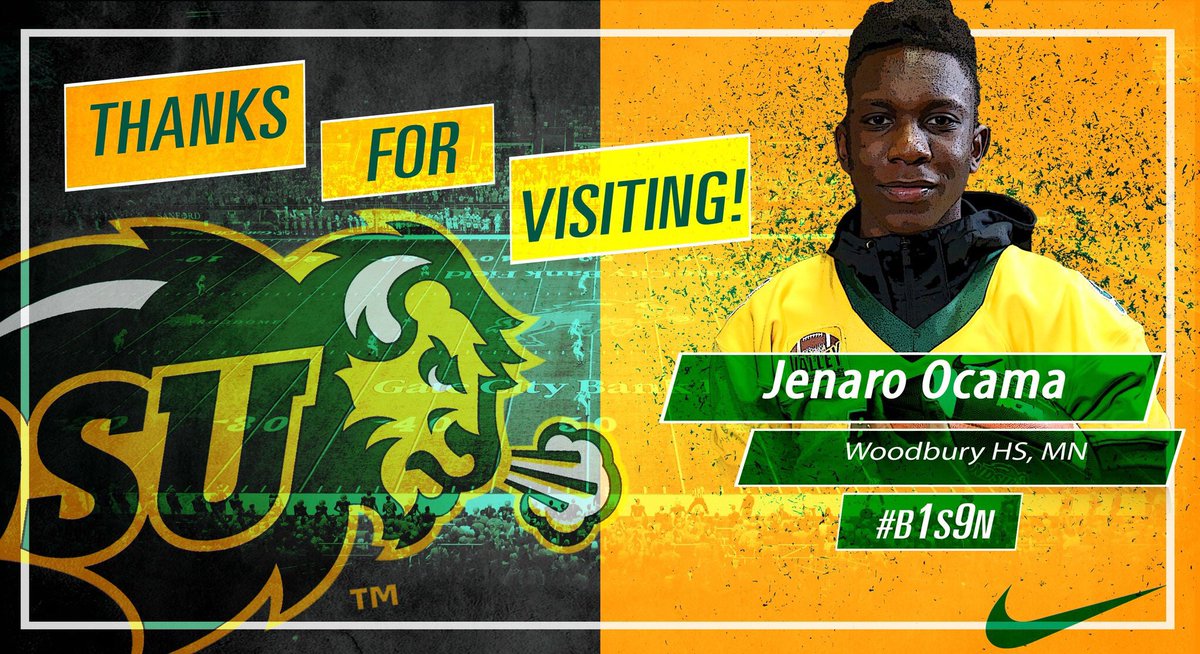 TheJenaroOcama's tweet photo. #GoBison https://t.co/TXquvNdwdS