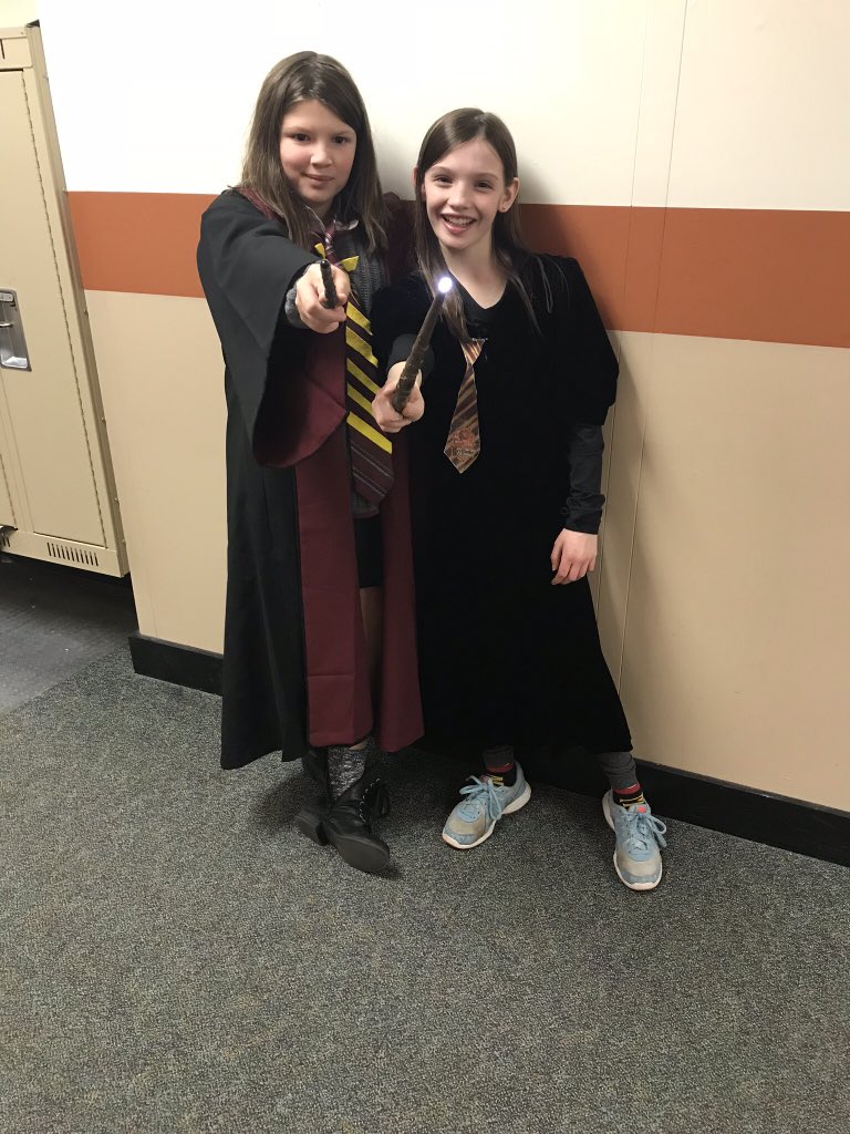 MrsSpierings5's tweet photo. Can you identify these book characters who came to school yesterday? #rockonwestwood https://t.co/S14L51u1jn