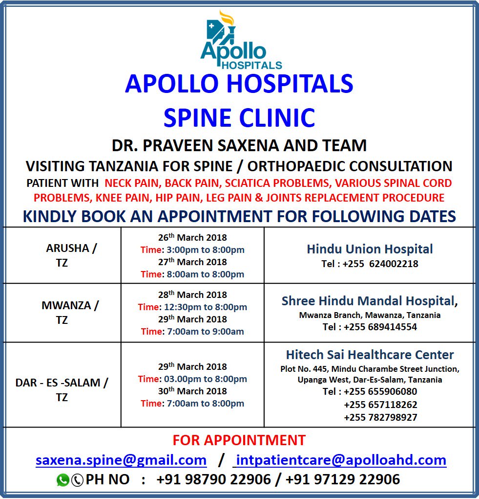 HolisticSpine's tweet photo. @AfyaDirectory #holisticspineclinic is also present on Twitter.  Thanks for your help. Do follow us for more updates https://t.co/O56nQ8dHqp