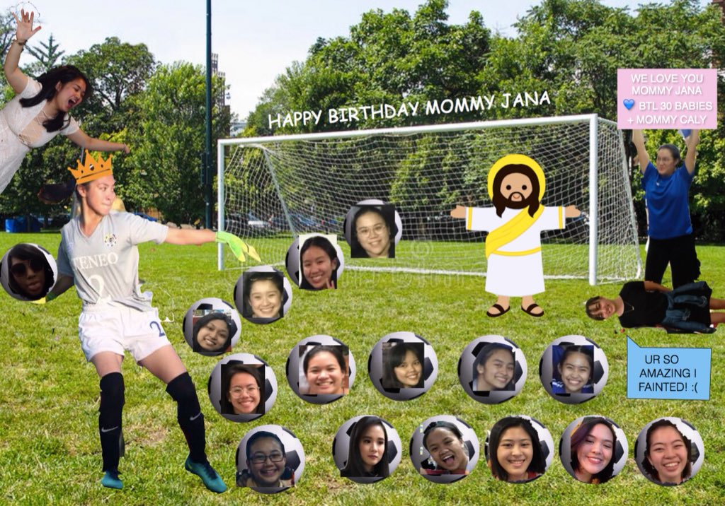 Robyn_De_Guzman's tweet photo. happy birthday to our favorite hayuh soccer player doctor mommy!! you are #goal(s) and such a KEEPER! I LOVE U MOMMY URE AMAZIN ❤️ @janamorales_ https://t.co/ts1CvMOICE