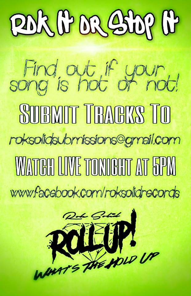MainesRap's tweet photo. ***ATTENTION***

EACH &amp; EVERY SUNDAY "ROK IT OR SOP IT" AT 5PM EST. WILL BE DROPPING THE FIRST OFFICIAL @MainesRap SINGLE OF [2018] FROM @CardiyacGWE - "NEVER GIVIN' UP" AS THE FIRST SONG ON THE SHOW THIS WEEK! SHOW THE LOVE #ROKIT #HELPSUPPORTLOCAL W/ @dj_swails &amp; @DownLeeZy https://t.co/8GN5SAUaOH