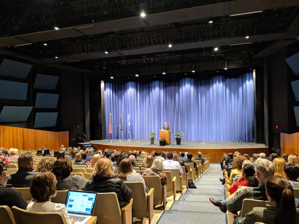 GVSU's tweet photo. At a special campus address this morning, #GVSU President Thomas J. Haas announced his retirement effective June 30, 2019. https://t.co/Y6FPLxqcUz