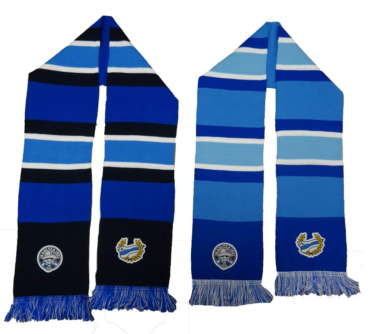 Iraultza 1921 Twitterissä: "A falta una sacamos dos de golpe... ¡Nuevas bufandas de lana de @Iraultza1921! Disponibles en dos tonos de azules distintos. Hazte con la tuya en https://t.co/SdRE7875fi https://t.co/TNulRAcGAK" /