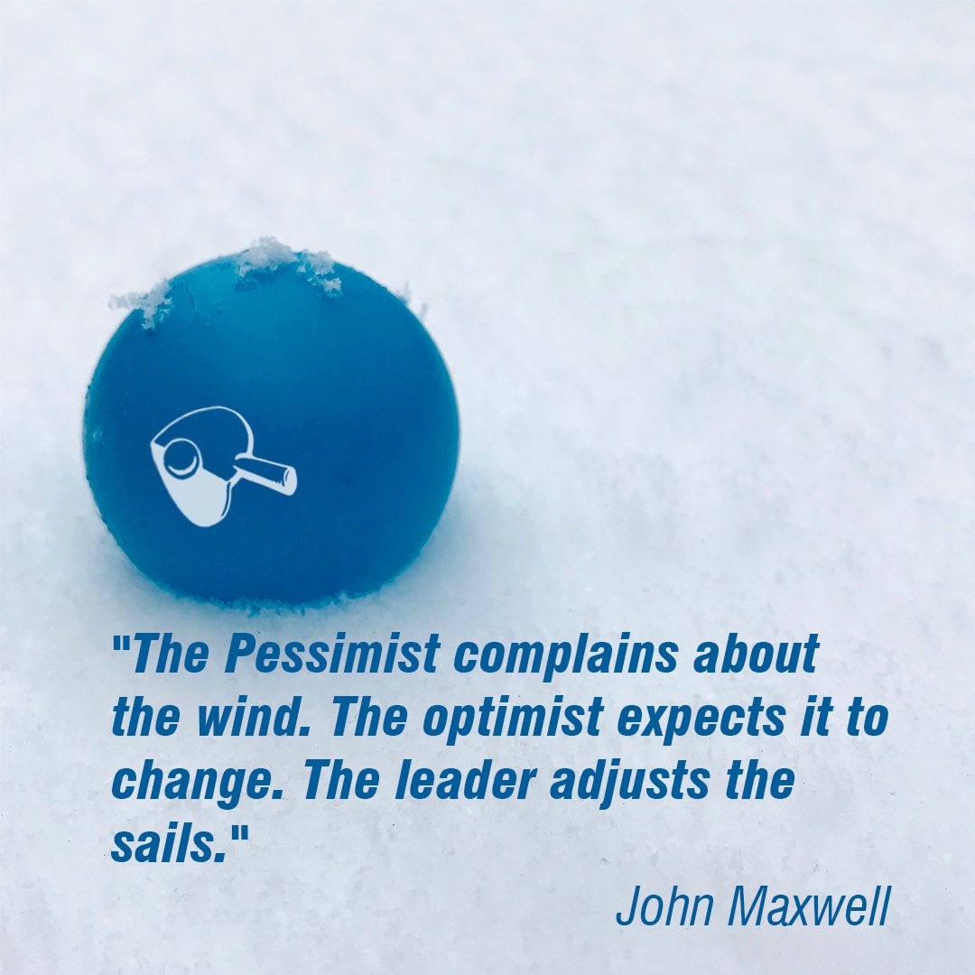 EdgeBallNet's tweet photo. #Snowmageddon #Tabletennis #Optimism https://t.co/x2WmsloesX