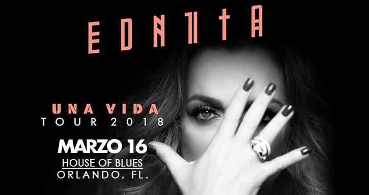 miamilatinnews's tweet photo. #SabiasQue La gira de conciertos "Una Vida Tour" 2018 de Ednita Nazario, esta a cargo una vez mas de NYK Productions. Comienza el 9 de marzo en Lehman Center de NY, el 16 de marzo en House of Blues de Orlando y el 17 de marzo en el Fillmore Jackie Gleason de Miami @EdnitaNazario https://t.co/eM8Q9RbtSf