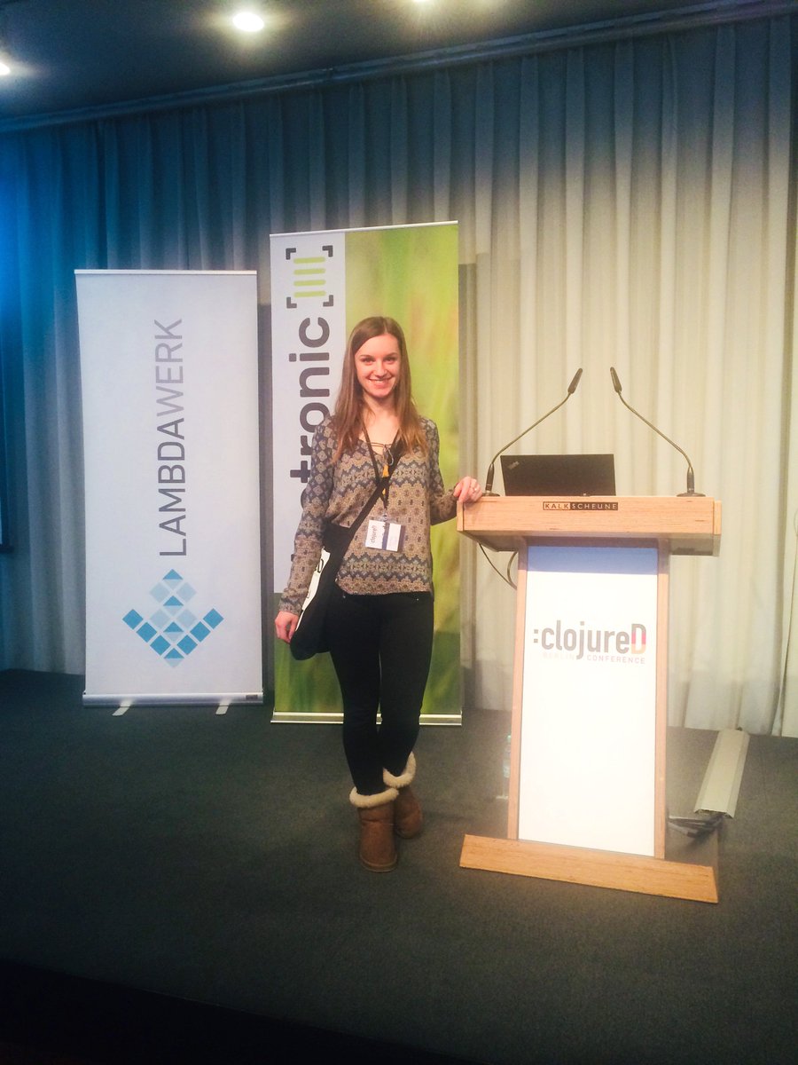 SmartRockstars's tweet image. 24.02.2018, Berlin -- During this weekend our team has confirmed that hesitance is futile. Learn Clojure now to be a Rockstar tomorrow! Happy to be part of friendly clojurian event #ClojureD. Thank you guys! 😍 #Clojure #SmartRockstars #clojuredconf