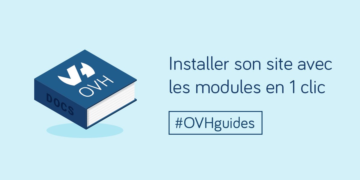 ovh_support_fr's tweet image. Découvrez comment installer votre site via nos modules en 1 clic avec notre guide en ligne ▶︎ ovh.to/gsyDioN #OVHguides