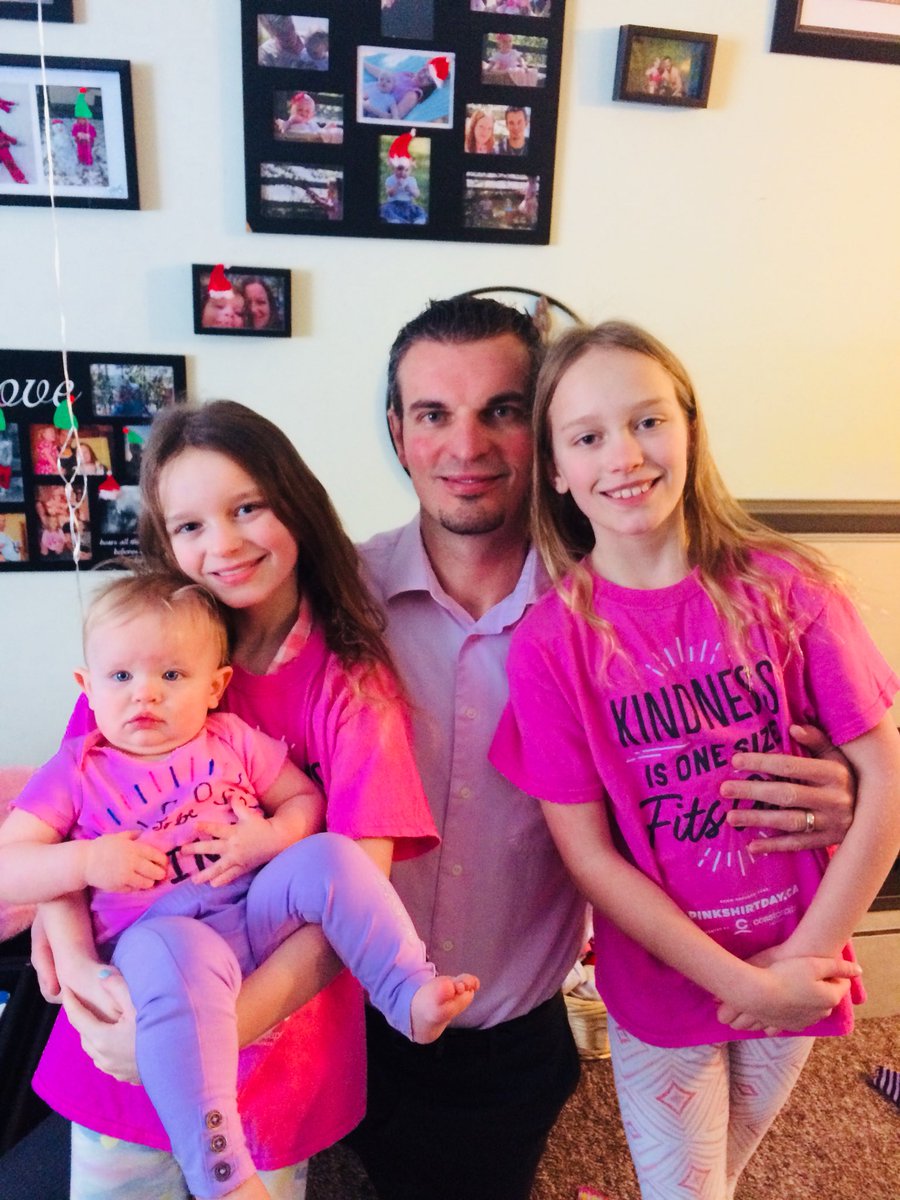 #PinkShirtDay Because we are lucky enough to live in a country with reasonable gun laws we are able to put some focus on mental health and ending bullying! #MaslowsHierarchy #CommonSenseGunLaws