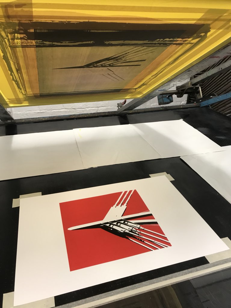 designerdave55's tweet photo. Been down @ThePrintHaus today #screenprinting a larger version of one of my Small Pieces range. Digital versions of @cardiff_castle, @castell_coch, @caerphilly_cadw and others from https://t.co/G5DJgwdHxk #framedprints #graphicgifts #castles #greetingscards #design #art https://t.co/yadNc7k83w