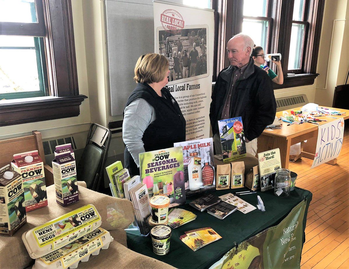 Big thank you to all the wonderful farms that took part in last weekend’s “Know Your Farmer Fair” in #Willimantic. Had the chance to speak w/ local farmers &amp; learn more about the work they are doing to expand the agricultural footprint in our region.