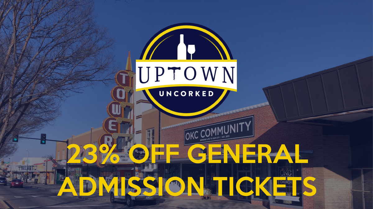 It's the last day of February, and that means our 23% off Uptown Uncorked GA tickets is coming to an end! Get yours before they are full price: ticketfly.com/purchase/event…