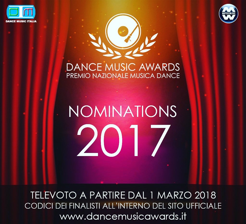 assDMI's tweet photo. Tutte le Nominations 2017 #dma2017 #dancemusicawards #matchmusic https://t.co/yCJNPQ94kk