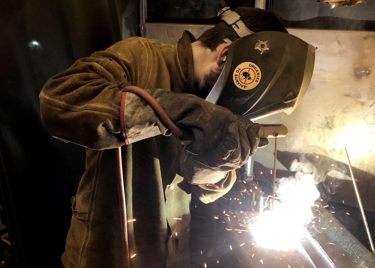CareerTecTweets's tweet photo. "Working with my hands and creating something I can call my own is such a rewarding feeling."
- Joe Tetreault, college graduate and current @CapRegionBOCES adult welding student. #CareerTech #CTEMonth #CTEMonth2018 https://t.co/cgjzn6R2X6