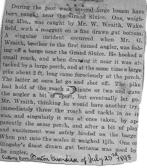 The “Diary of Fishing” by William Wraith and Friends of Flushdyke, Ossett. From October, 1893. ossettarchive.wordpress.com/2018/02/28/the…