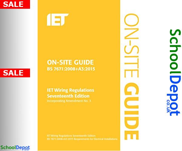 SchoolDepotCoUk's tweet image. schooldepot.co.uk/B/9781849198875 OnSite Guide BS 76712008A32015  #TheInstitutionofEngineeringandTechnology #OnSiteGuideBS