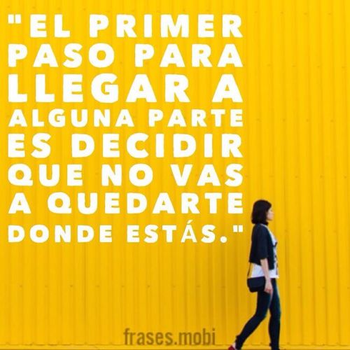 libromobi's tweet image. Frases.mobi “El primer paso para llegar a alguna parte es... frases.mobi/post/171382013…