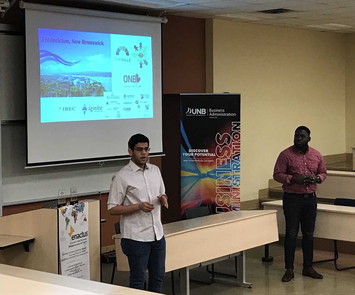 Gladly judging the @EnactusFreddy #entrepreneur #camp for #Kids #ddmacs #nbproud