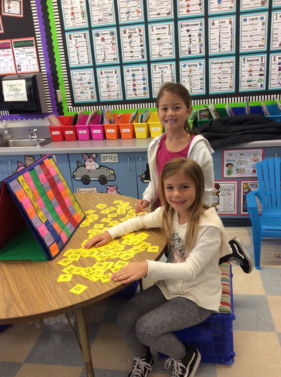 SeasonLeech's tweet photo. Fun NEW math centers for this morning! Thank you families for using our Amazon wish list and donating these great games to our classroom. Learning is SO much fun! #hvepride https://t.co/X5O08niRze