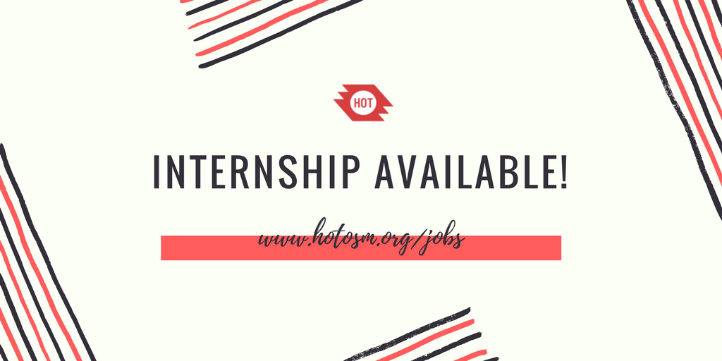 hotosm's tweet photo. Ever seen tweets like this and thought, "I could tweet that"... Join HOT as our Communications and Social Media Intern! Learn more and apply before Mar. 10th https://t.co/TTq8ek2HbC https://t.co/mB3rBE3kpC