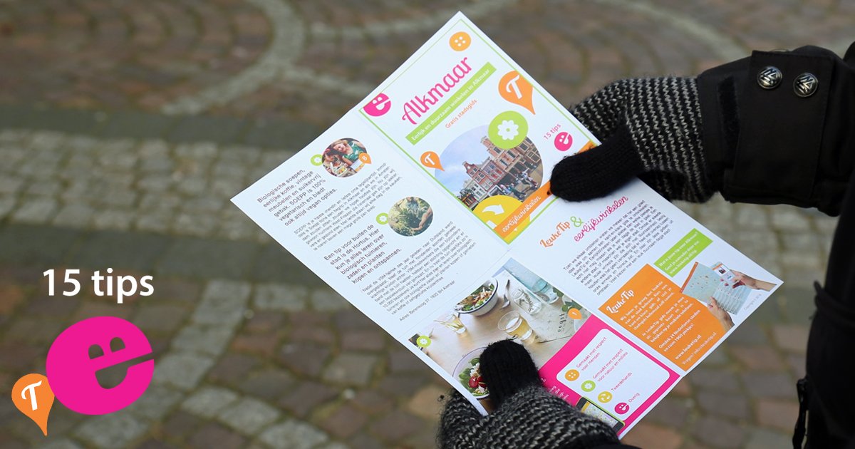 Ontdek de leukste duurzame en biologische hotspots van #Alkmaar 😀 

Met deze stadsgids: leuketip.nl/stadsgidsen/ee… ontwikkeld in samenwerking met EerlijkWinkelen 🌿