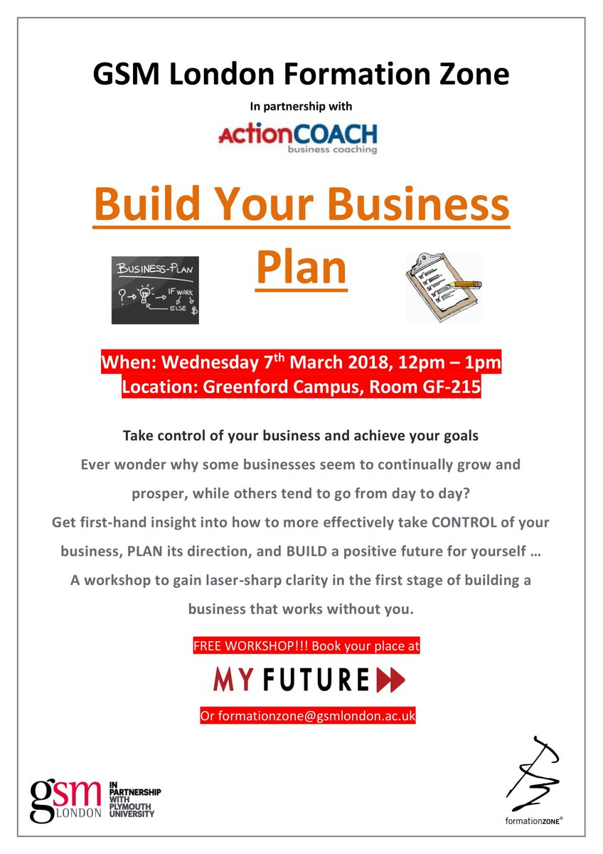 FZ_GSMLondon's tweet photo. Need help starting your business plan? Come to our Build your Business Plan workshop on Wed 7th March at 12pm and expect to leave with the necessary tools and knowledge to make an extraordinary business plan! #business #startup #gsmlondon #formationzone #entrepreneurs https://t.co/OTrnK3aMJM