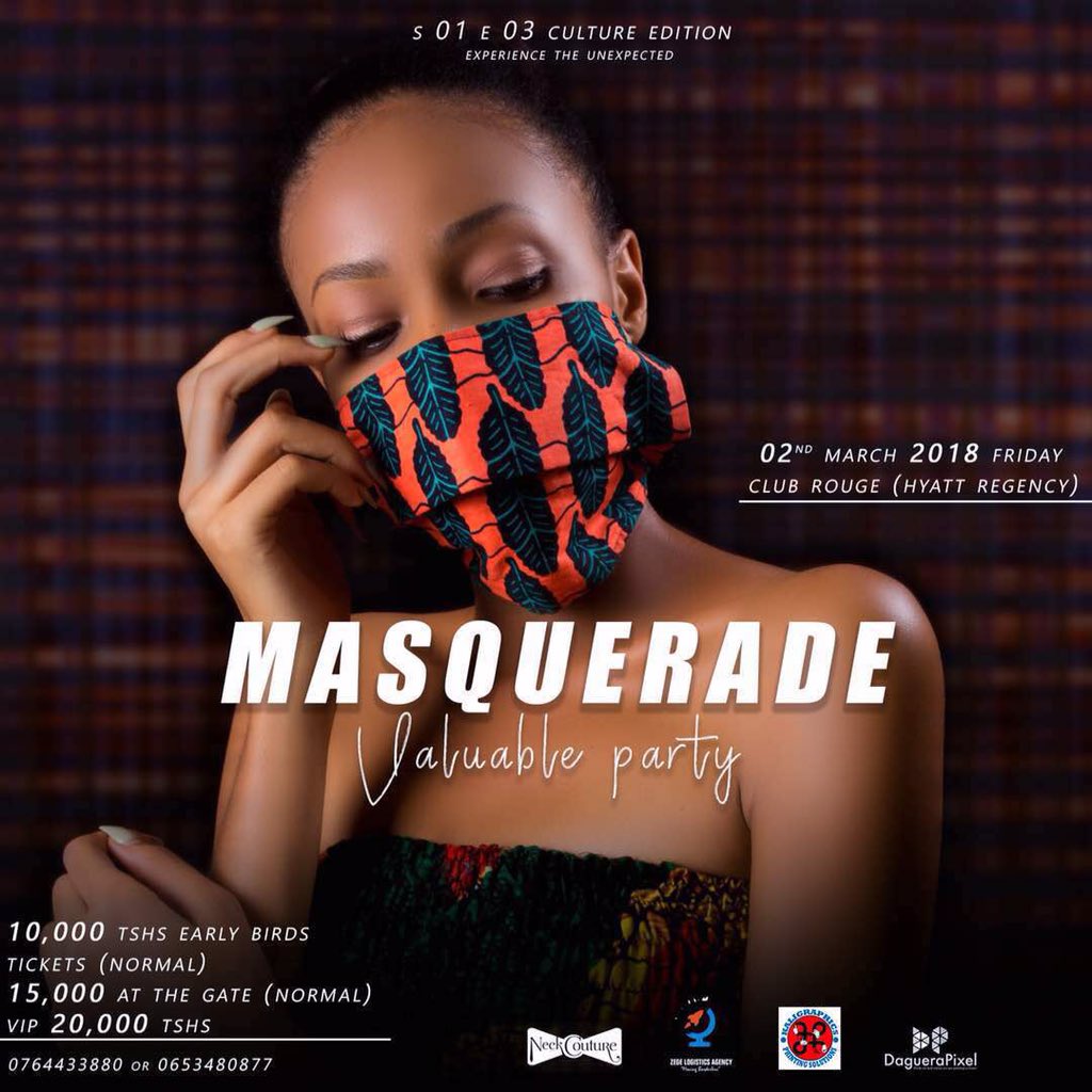 starboy_mian's tweet photo. MASK PARTY. THIS FRIDAY AT CLUB ROUGE ( HYATT REGENCY ) for 10k before 15 at the gate .. 20k VIP. Tickets available call 0688214907 , 0717012303 #experiencetheunexpected🎭 Cc @xfowz https://t.co/m9dKO9of5e