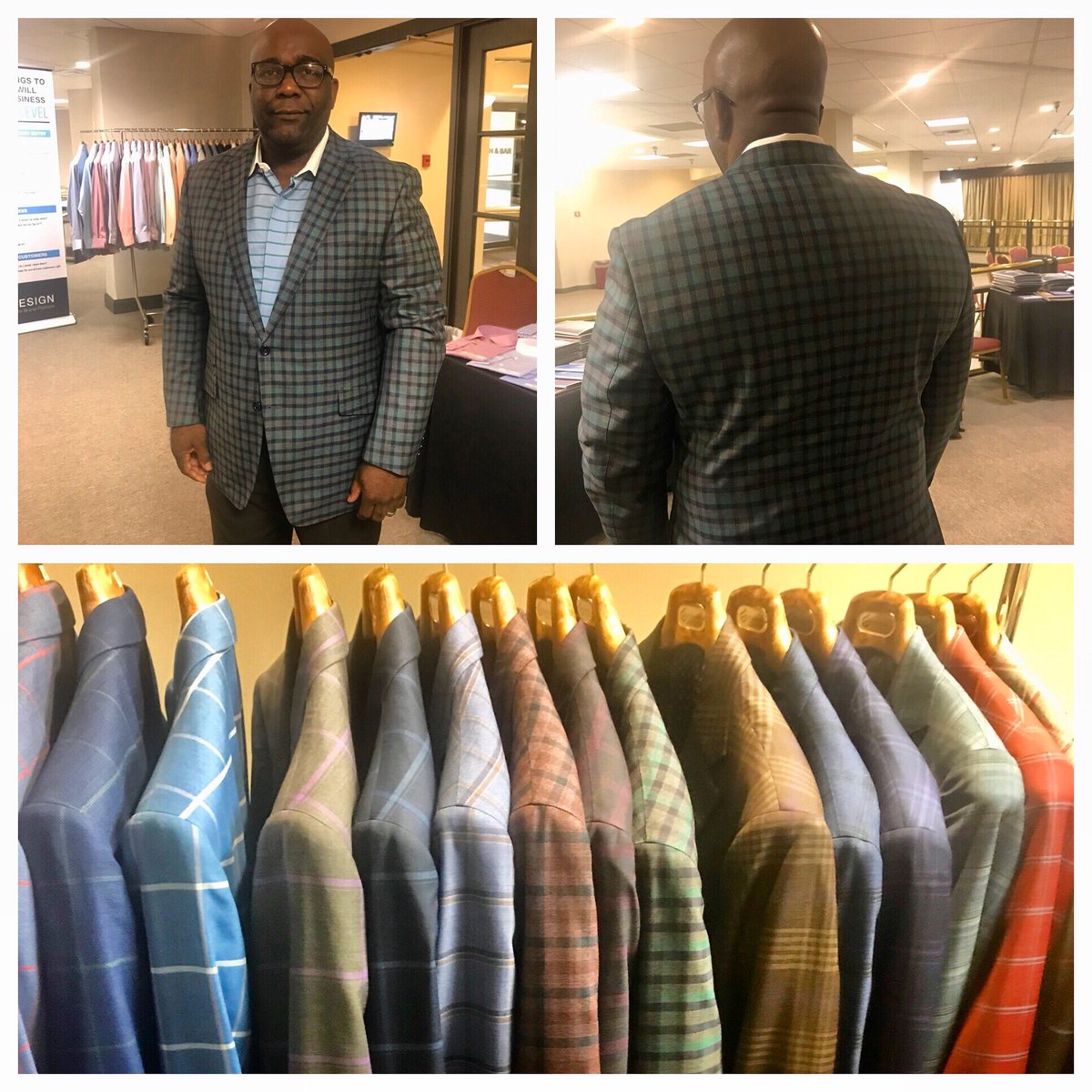 AMCClothiers's tweet photo. #AM3StyleTip: THE BLAZER
The Blazer is a step lower than the suit jacket. It is a hybrid of sorts, because it is more formal than a Sports Jacket, a Blazer is not made with a matching pair of Trousers.
#anthonymichaelsbrand #tailormade#blazer#bespokeblazer https://t.co/EoJVkPsD8F