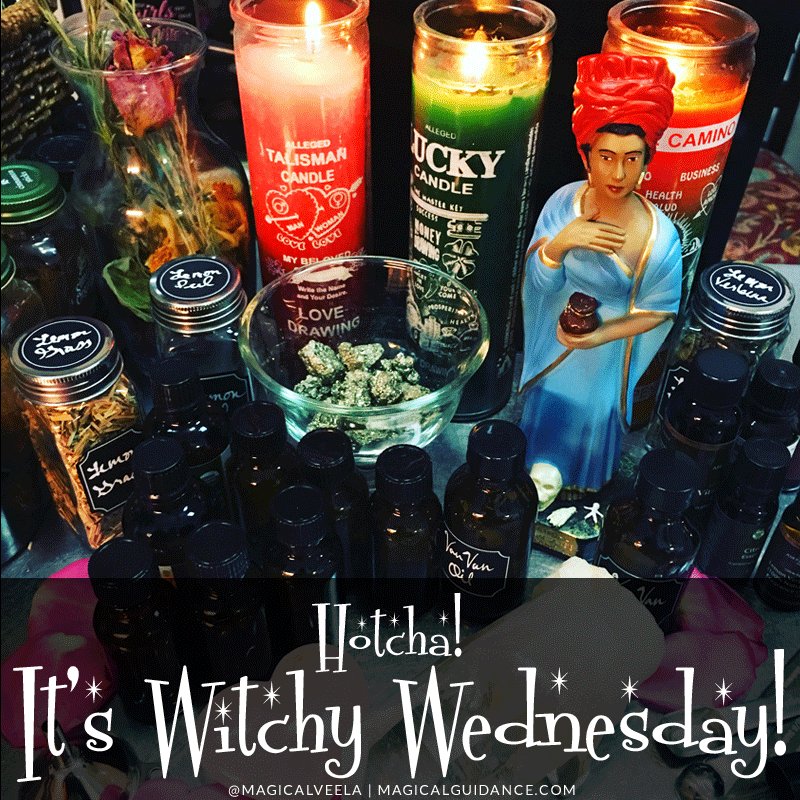 MagicalGuidance's tweet photo. ✨🌛🌕🌜🔮 Oops! I'm late posting to Instagram because I got distracted researching Abre Camino! Must be Witchy Wednesday! Hotcha-cha-cha! Let's make extra magick today, Witches! 🔮🌛🌕🌜✨ #witchywednesday #witch #witchesofinstagram https://t.co/K33X3XPwhV