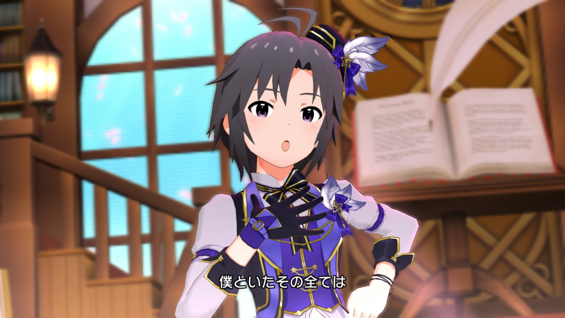 ブンブンの鹿p 真のssr衣装 虹色lettersの舞台に合う ｯあと真美のこの衣装とわりと相性がいい気がする ｯ 菊地真 ミリシタ