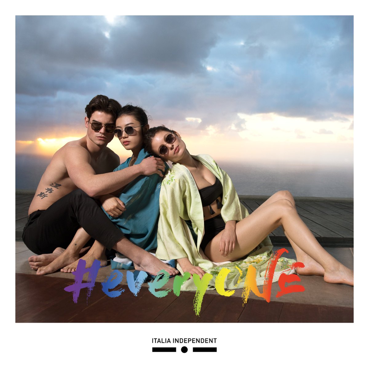 “New SS18 campaign” | #everyONE #italiaindependent 
#❤️🇮🇹 #❤️🏳️‍🌈 #Differencescreatestrength @alexitan_play
