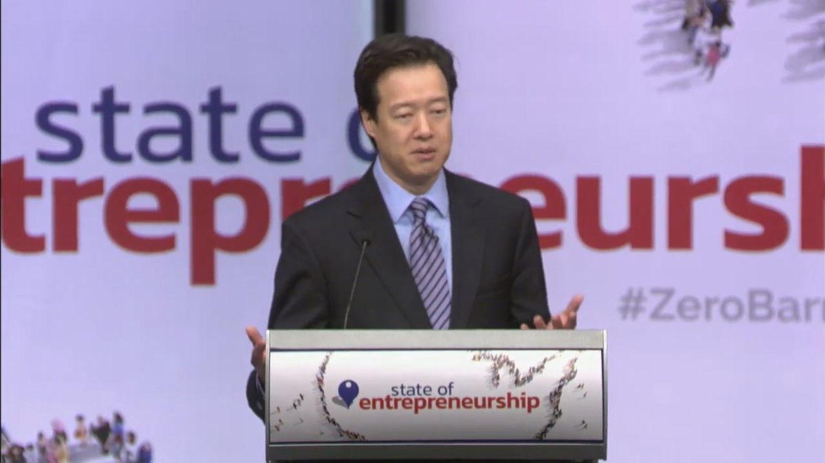 #LIVE #2018 State of #Entrepreneurship Address happening now! Tune in to find out about creating #ZeroBarriers in #Eship from <a href="/rainforestbook/">Victor W. Hwang</a> <a href="/KauffmanFDN/">Kauffman Foundation</a> ow.ly/dZhd50gFzlz