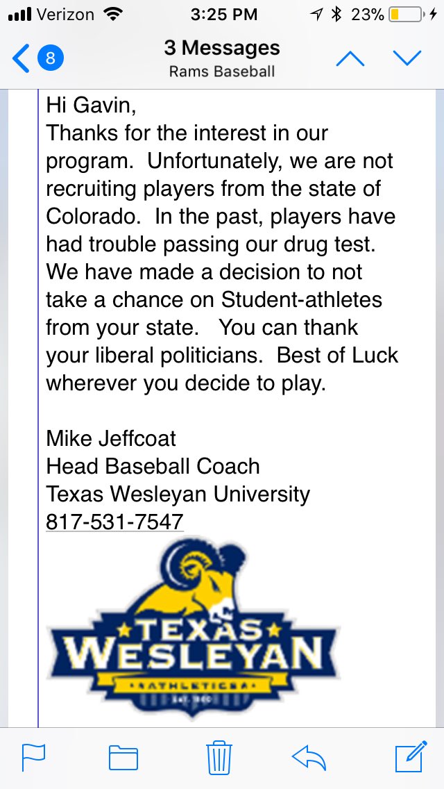 DMacSportsCO's tweet image. Lol THIS really happened. Smh.