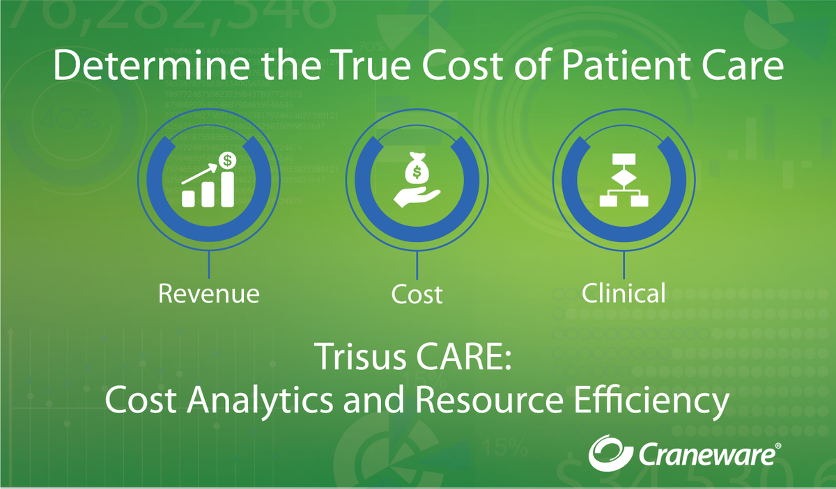 thevaluecycle's tweet photo. Attending #HIMSS18? Stop by booth 3261 and learn about @Craneware Healthcare Intelligence. Our new #costanalytics solution, Trisus CARE, is connecting financial, clinical, and operational data in one platform. Learn more: https://t.co/9CfYiALnWv. See you in Las Vegas! https://t.co/ynLkpYxP3M