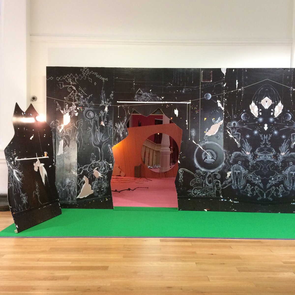 LeedsArtGallery's tweet photo. Tomorrow we open Anne Hardy's installation from a snowy Leeds enter into a magical world of sounds, light and wonder #fallingandwalking https://t.co/EtDI0l9jAm