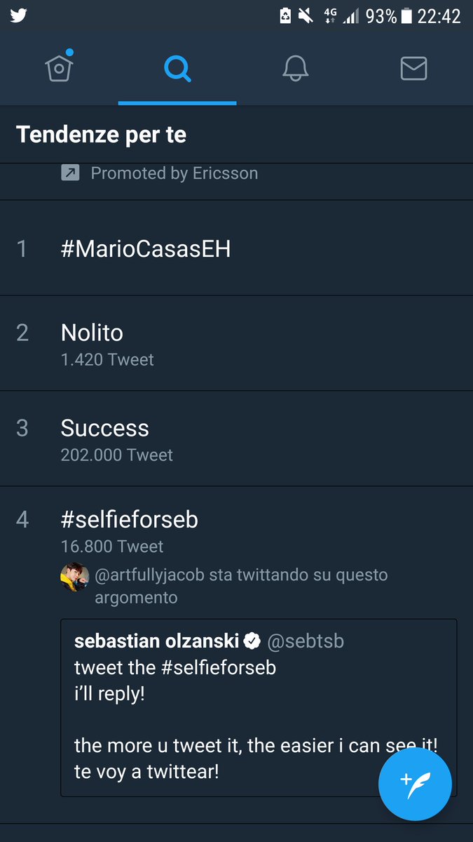 SebUpdatesITA's tweet image. #selfieforseb is trending in Italy!🇮🇹

Keep tweeting your selfies with the hashtag!📣